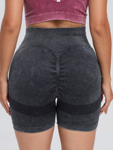 Washed High Waist Active Shorts OutfitFlow